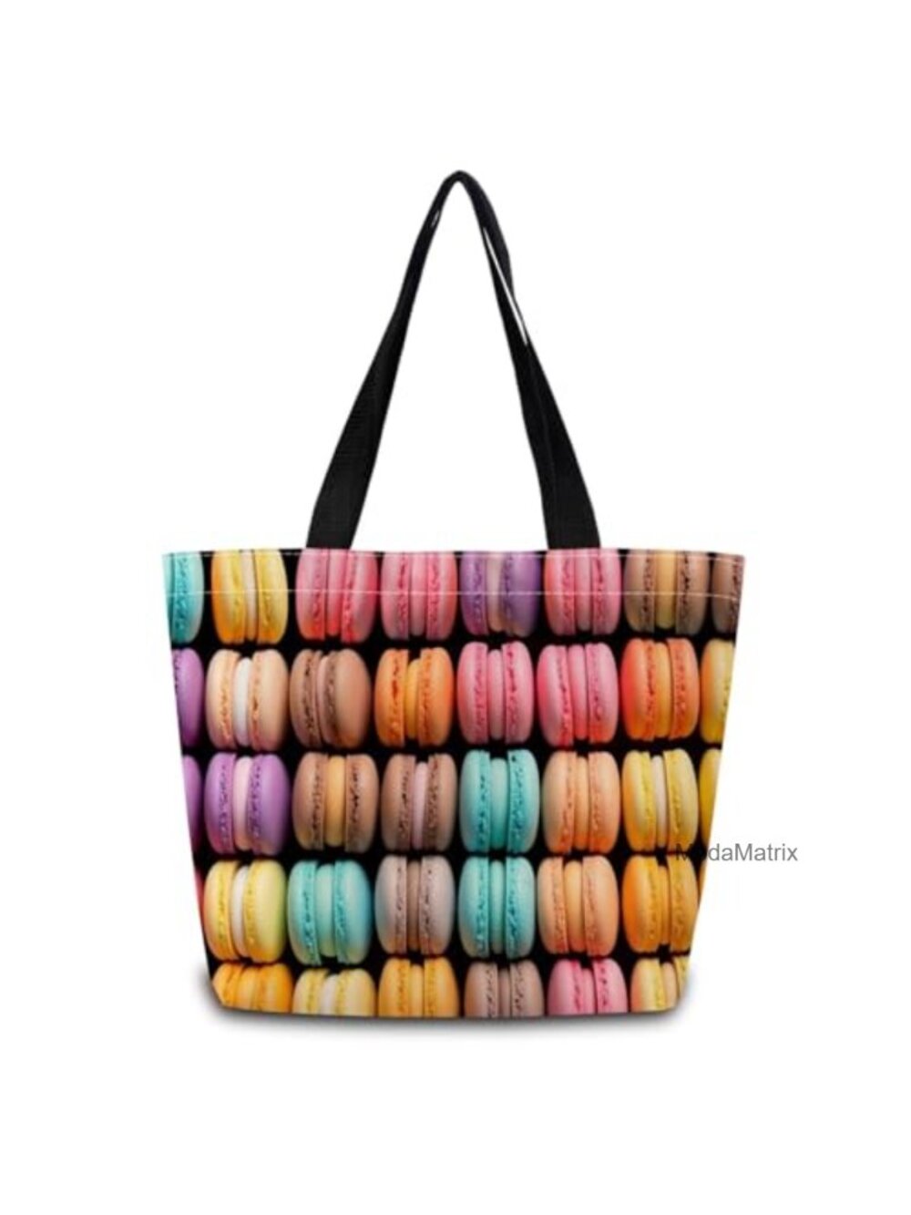 Reusable Polyester Grocery Tote Bag Lightweight Shoulder Carry